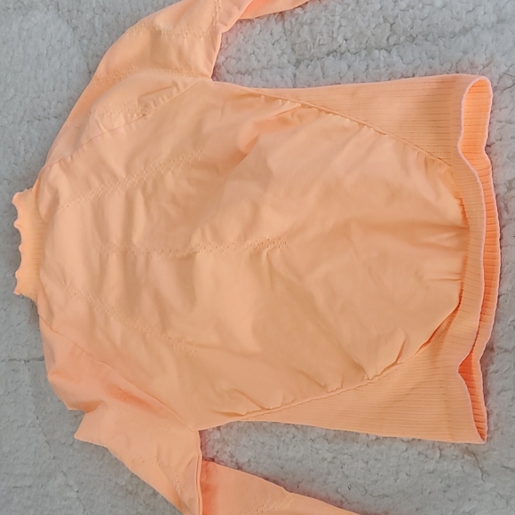 41. *view pics* Free People Good Karma Hi-Neck Layer Top Morning Sun - Picture 10 of 17